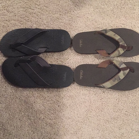 cabelas mens flip flops